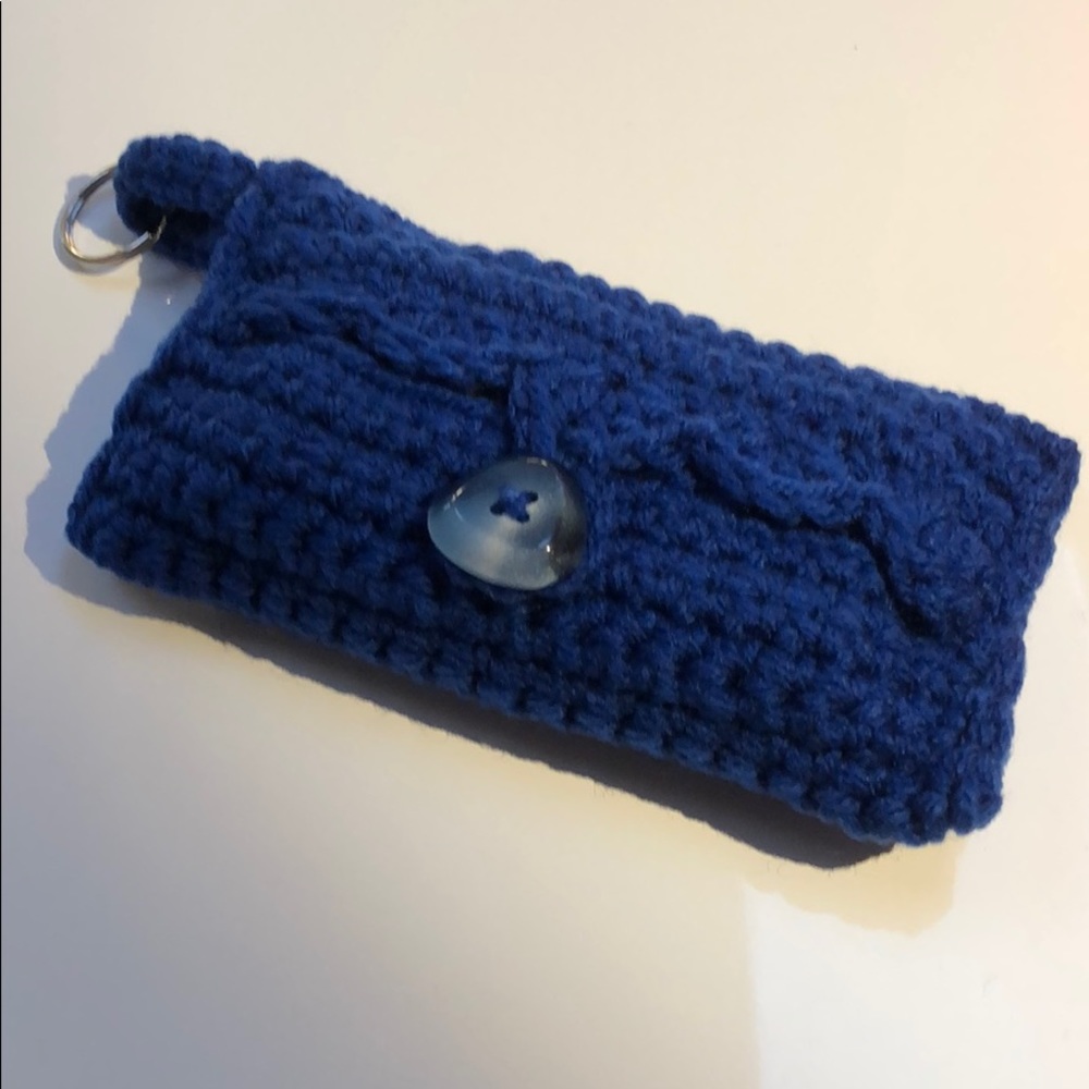 Pocket travel tissue key ring🤧gift idea handmade